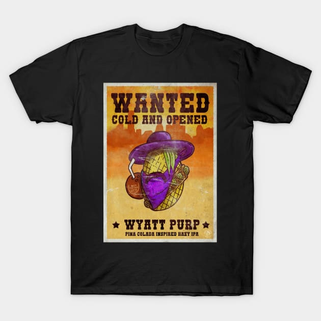 Wyatt Purp T-Shirt by BeerTastingHouston